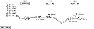 BOSAL SYS18397