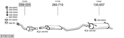 BOSAL SYS01236