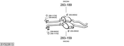 BOSAL SYS22613