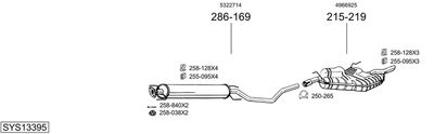 BOSAL SYS13395