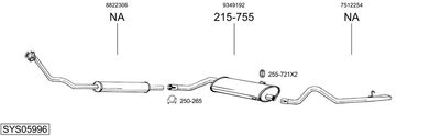 BOSAL SYS05996