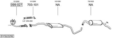 BOSAL SYS22292 BOSAL SYS22292