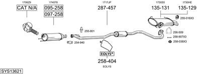 BOSAL SYS13621