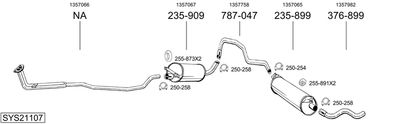 BOSAL SYS21107