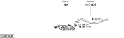BOSAL SYS21741