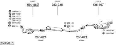 BOSAL SYS10910