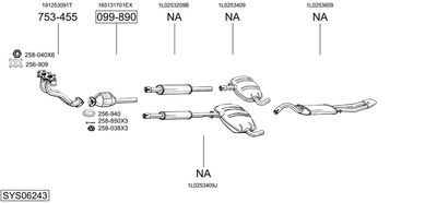 BOSAL SYS06243