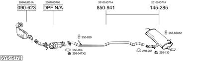 BOSAL SYS15772
