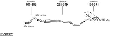 BOSAL SYS28912
