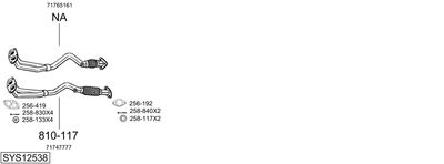 BOSAL SYS12538