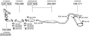 BOSAL SYS12376