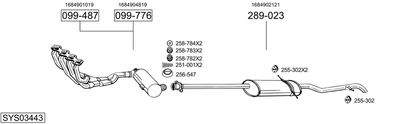 BOSAL SYS03443