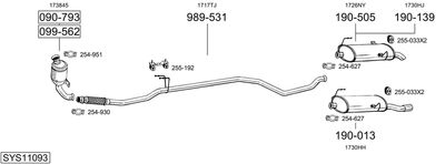 BOSAL SYS11093