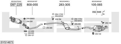 BOSAL SYS14673
