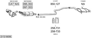 BOSAL SYS16696