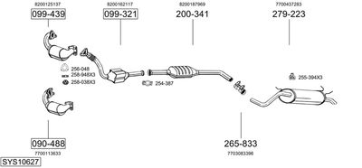 BOSAL SYS10627