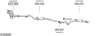BOSAL SYS09408