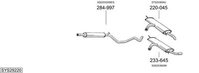 BOSAL SYS29220