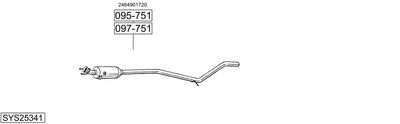 BOSAL SYS25341