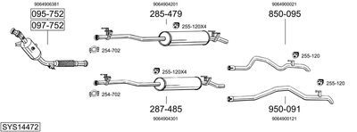 BOSAL SYS14472