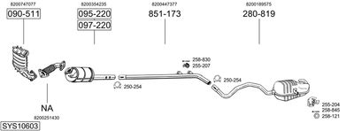 BOSAL SYS10603