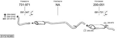 BOSAL SYS16380 BOSAL SYS16380