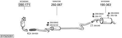 BOSAL SYS25391