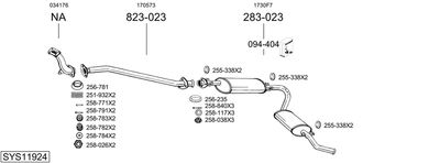 BOSAL SYS11924