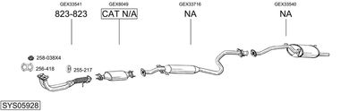 BOSAL SYS05928