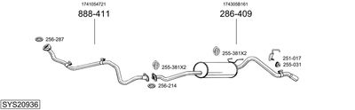 BOSAL SYS20936