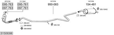 BOSAL SYS09398 BOSAL SYS09398