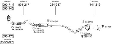 BOSAL SYS00777