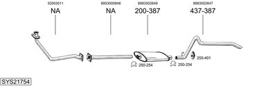 BOSAL SYS21754