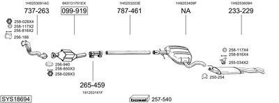 BOSAL SYS18694
