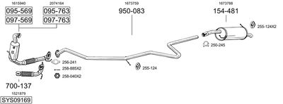 BOSAL SYS09169 BOSAL SYS09169