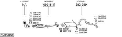 BOSAL SYS06459