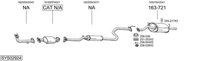 BOSAL SYS02924