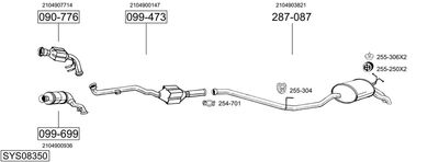 BOSAL SYS08350