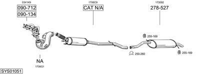 BOSAL SYS01051