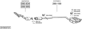 BOSAL SYS03737