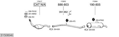 BOSAL SYS08546