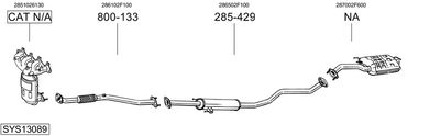 BOSAL SYS13089