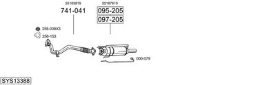 BOSAL SYS13388