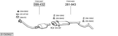 BOSAL SYS05627
