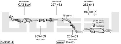 BOSAL SYS18814