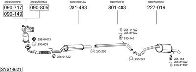 BOSAL SYS14621