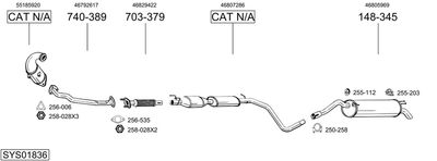 BOSAL SYS01836