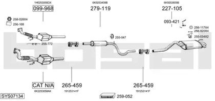 BOSAL SYS07134