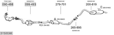 BOSAL SYS05388
