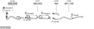 BOSAL SYS13035 BOSAL SYS13035